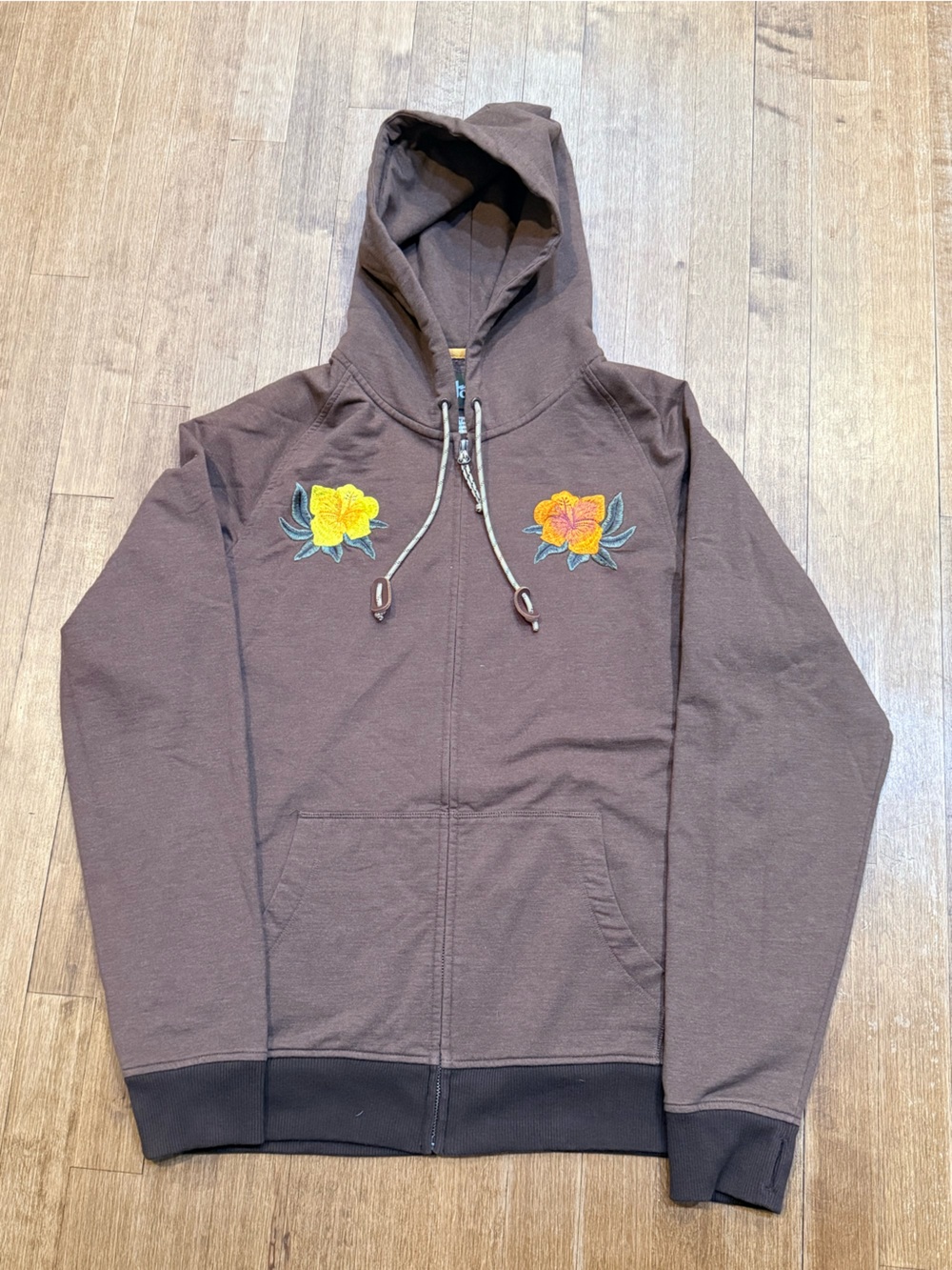 Howler Brothers - Prototype of Unreleased Floral Embroidered Hoodie   - MEDIUM